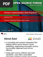 Download Zaizi Alfresco Solutions - Alfresco Implementation Best Practice by Zaizi Ltd SN86453677 doc pdf
