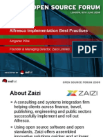 Zaizi Alfresco Solutions - Alfresco Implementation Best Practice
