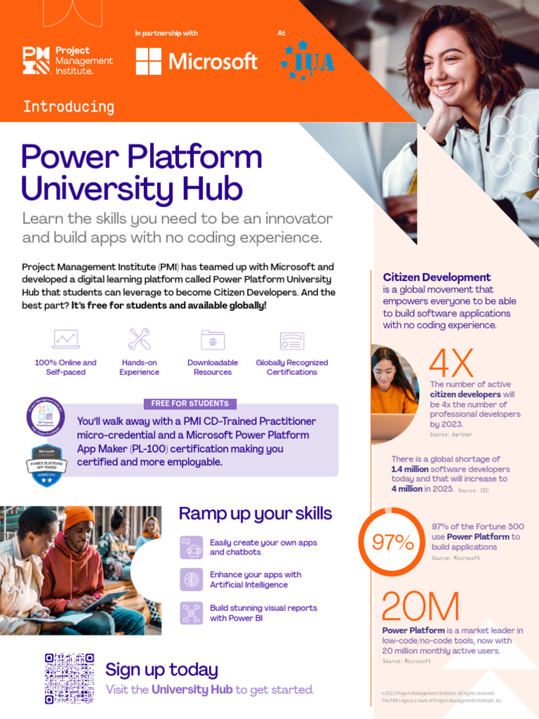 Free Power Platform Training for Students | PDF | Microsoft | Mobile App