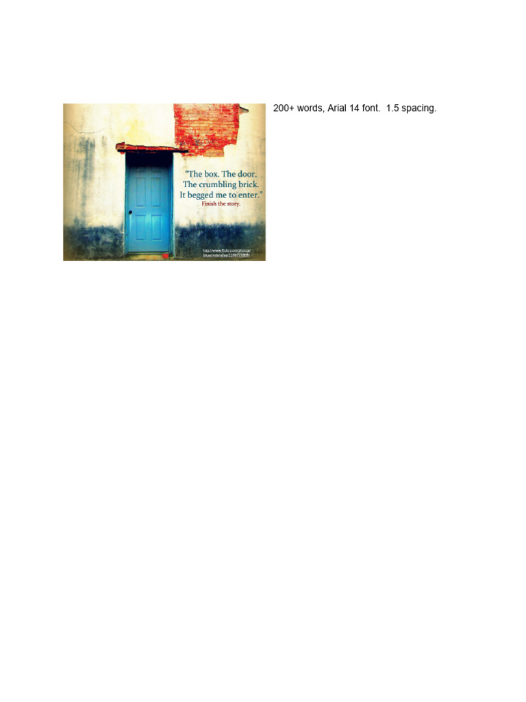 The Box The Door | PDF