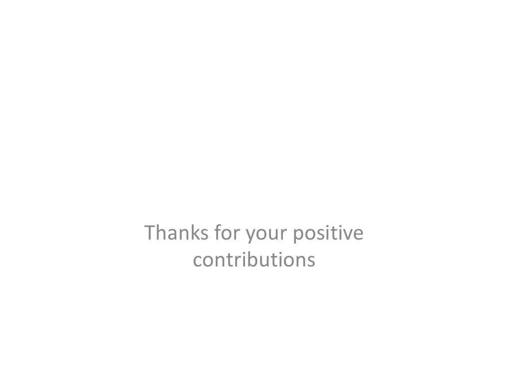 Acknowledging Positive Contributions | PDF