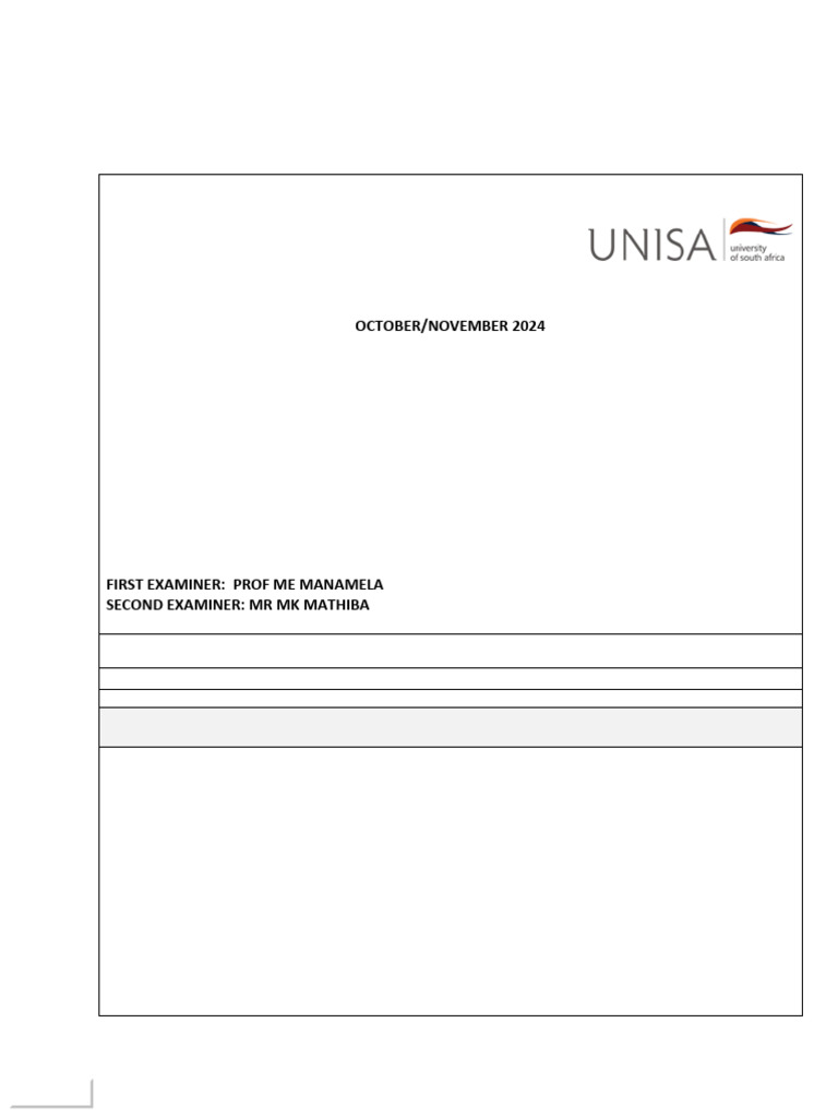 LLW2602 Collective Labour Law Exam Guide | PDF | Cost Of Living ...