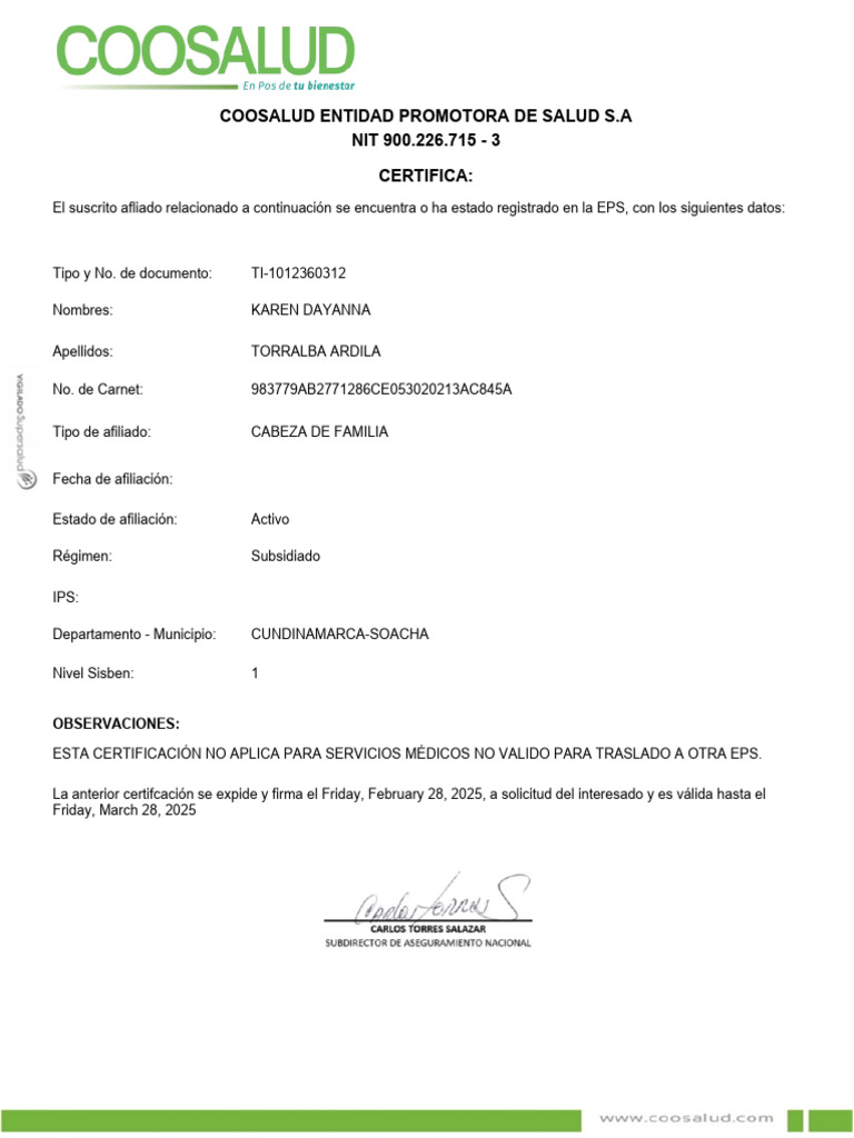 Certifica Do | PDF