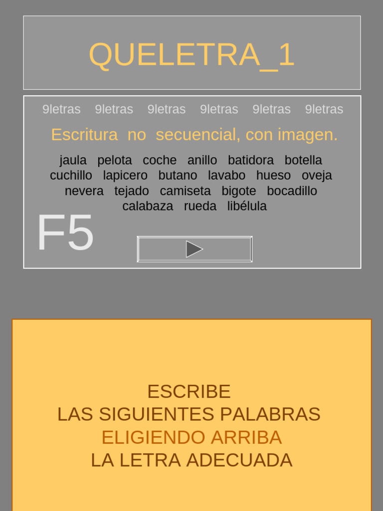 Atividades de Palavras para Crianças | PDF