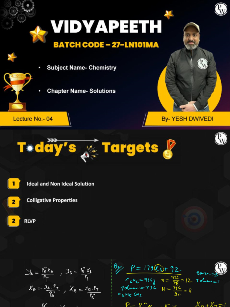 Solution - 04 - Class Notes - 27-LN101MA | PDF