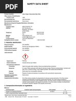 Trivor Insecticide Safety Data Sheet | PDF | Dangerous Goods | Fires