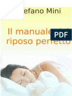 Il Manuale Del Riposo Perfetto