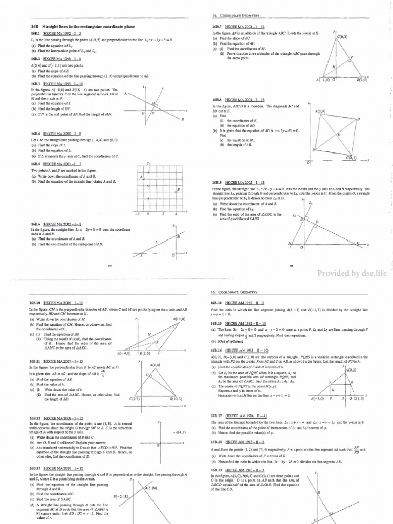 16 Straight Line | PDF