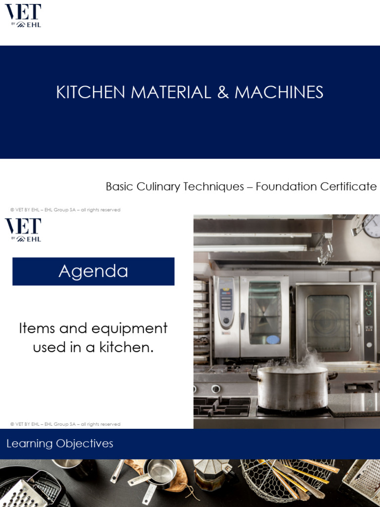 Essential Kitchen Equipment Guide | PDF | Grilling | Sautéing
