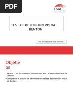 Test de Retención Visual de Benton | PDF | Memoria | Percepción