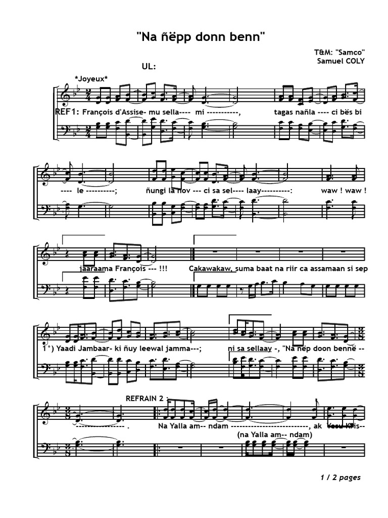 Paroles de 