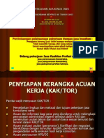 CONTOH JADWAL LELANG