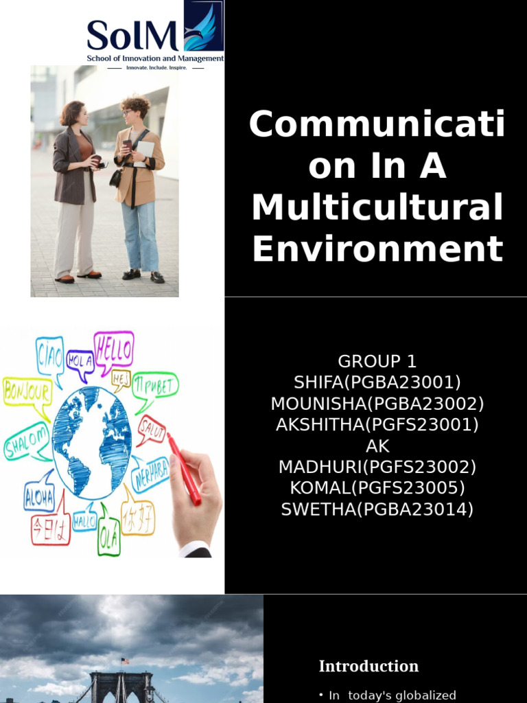 Business Communication Presentation | PDF | Communication | Nonverbal ...