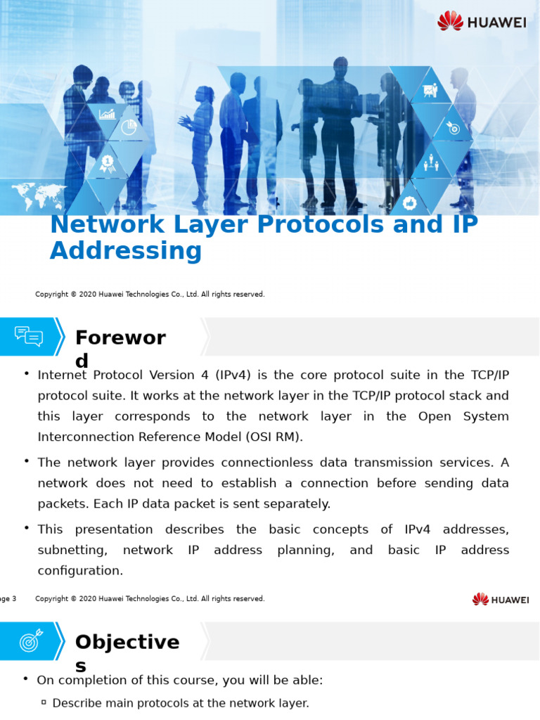 IPv4 Addressing and Network Protocols | PDF | Internet Protocols ...