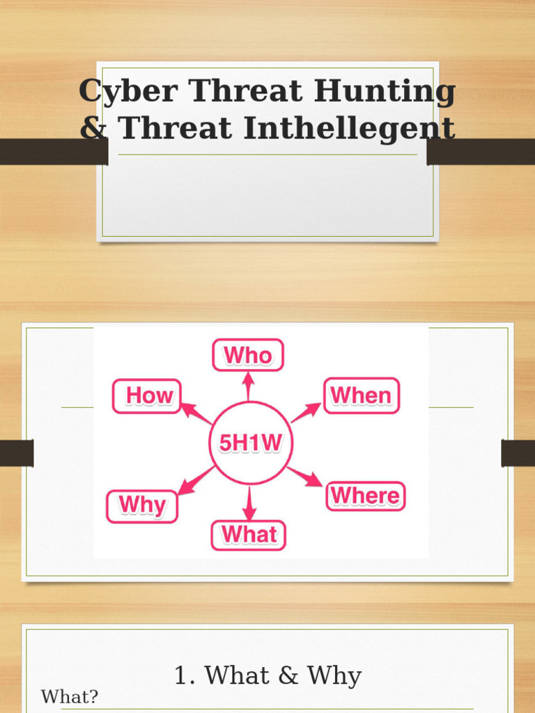 Nhom7 - Cyber Threat Hunting - Threat Inthellegent | PDF | Cybercrime ...