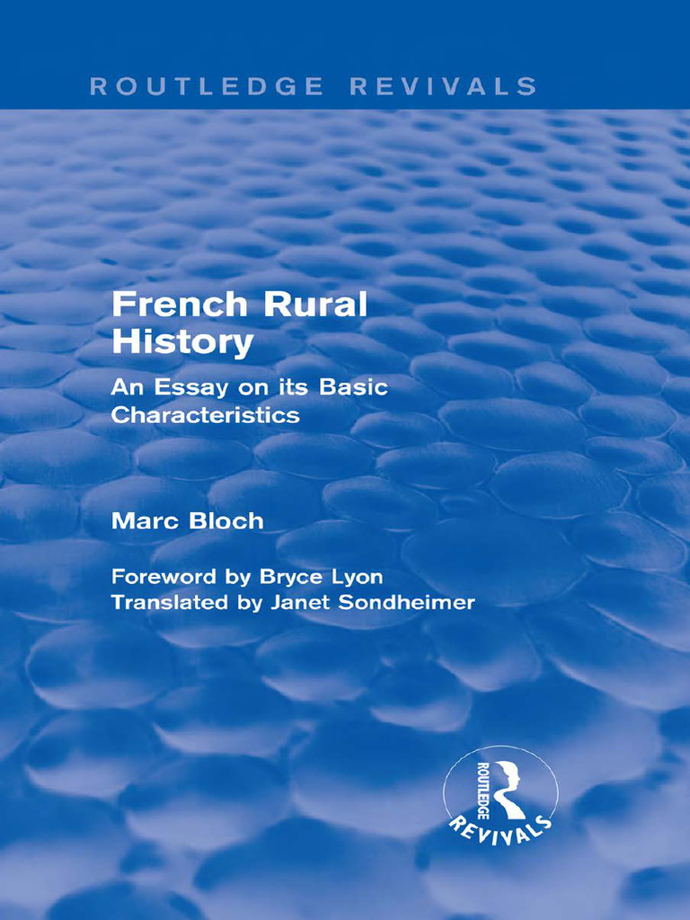 French Rural History: Key Characteristics | PDF