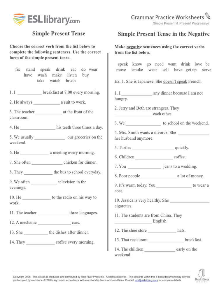 Simple Present | PDF