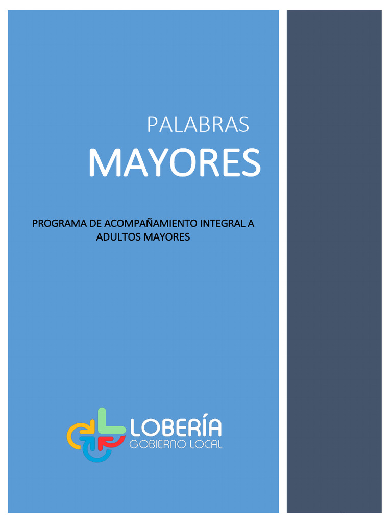 Cuadernillo de Actividades para Mayores | PDF | Vejez | Aprendizaje