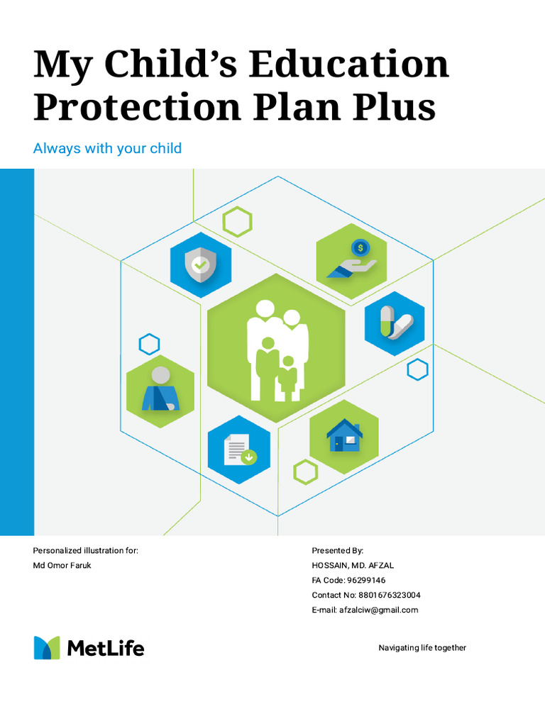 My Child’s Education Protection Plan | PDF | Insurance | Heart