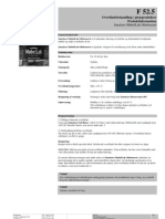 Overfladebehandling / Plejeprodukter Produktinformation: Junckers Møbellak Oliebaseret