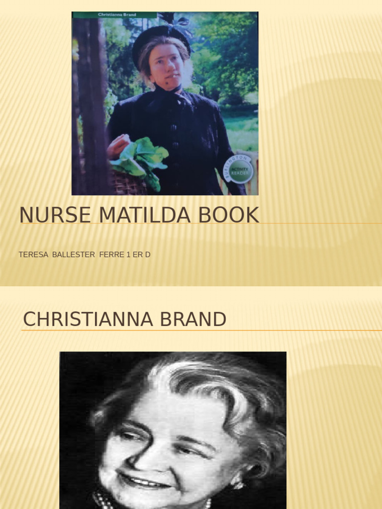 NURSE MATILDA BOOK PowerPoint | PDF