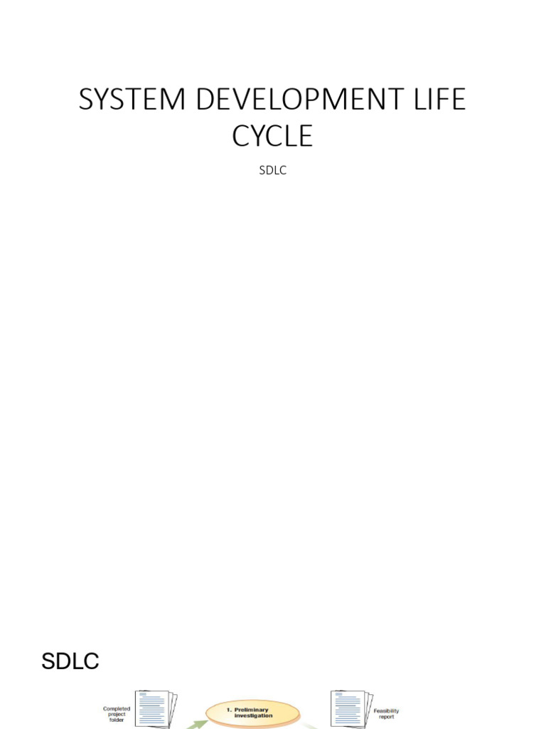 Understanding the System Development Life Cycle | PDF | Software ...