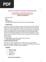Community Based Assessment Checklist | PDF | Hand | Tuberculosis