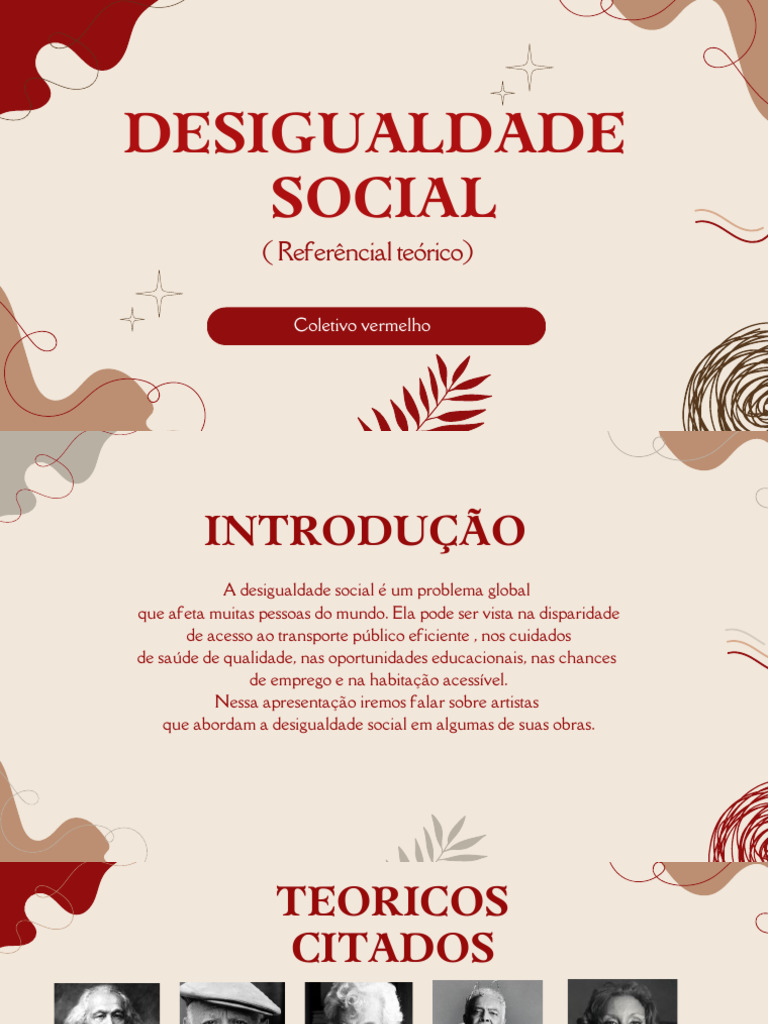 Artistas e a Desigualdade Social | PDF | Pablo Picasso | Brasil
