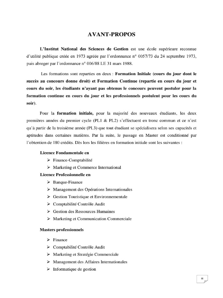 Rapport Définitif PDF | PDF