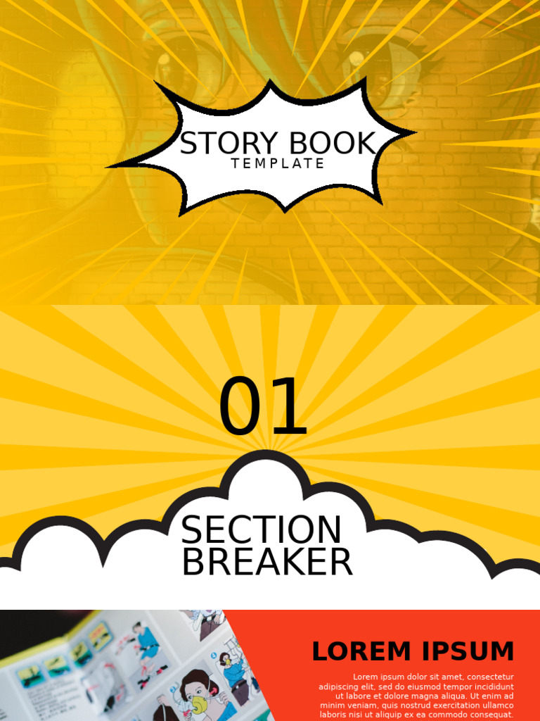 Story Book: Template | PDF