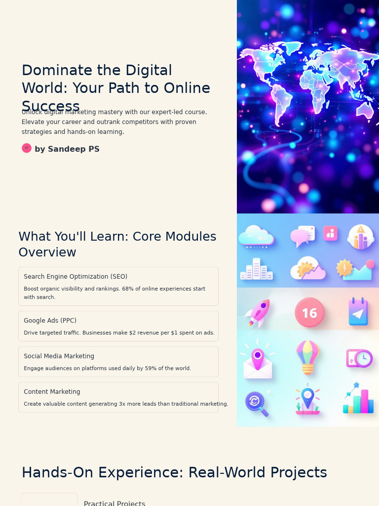 Dominate The Digital World Your Path To Online Success | PDF | Digital ...