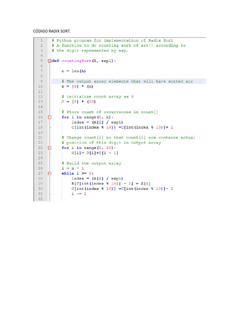 Radix Sort | PDF