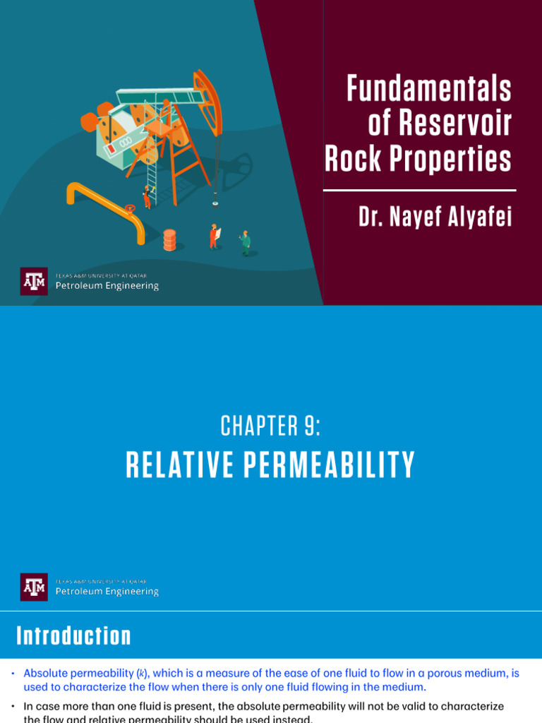 Understanding Relative Permeability in Reservoirs | PDF