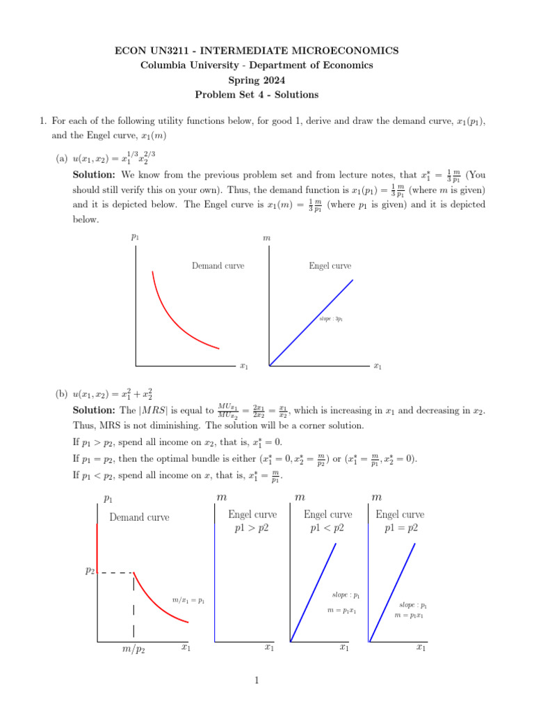 Intermediate Microeconomics Solutions | PDF | Economics | Economies