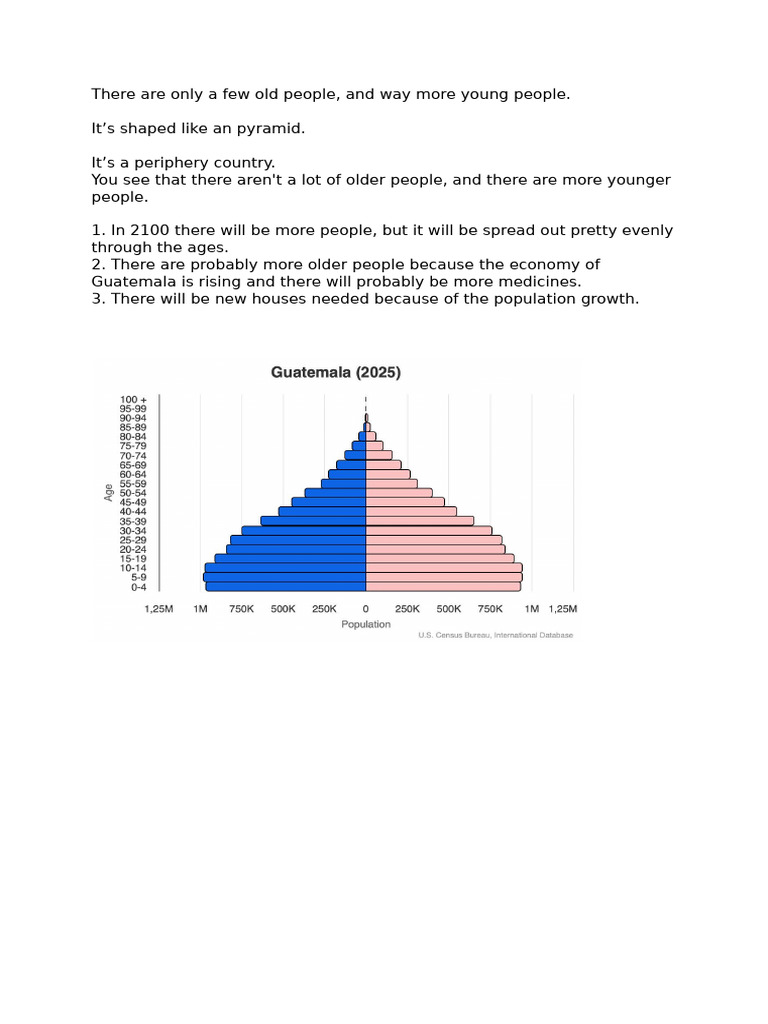 Population Pyramid | PDF
