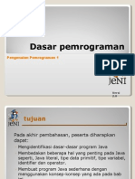 JENI Slides Intro1 Bab04 Dasar Pemrograman
