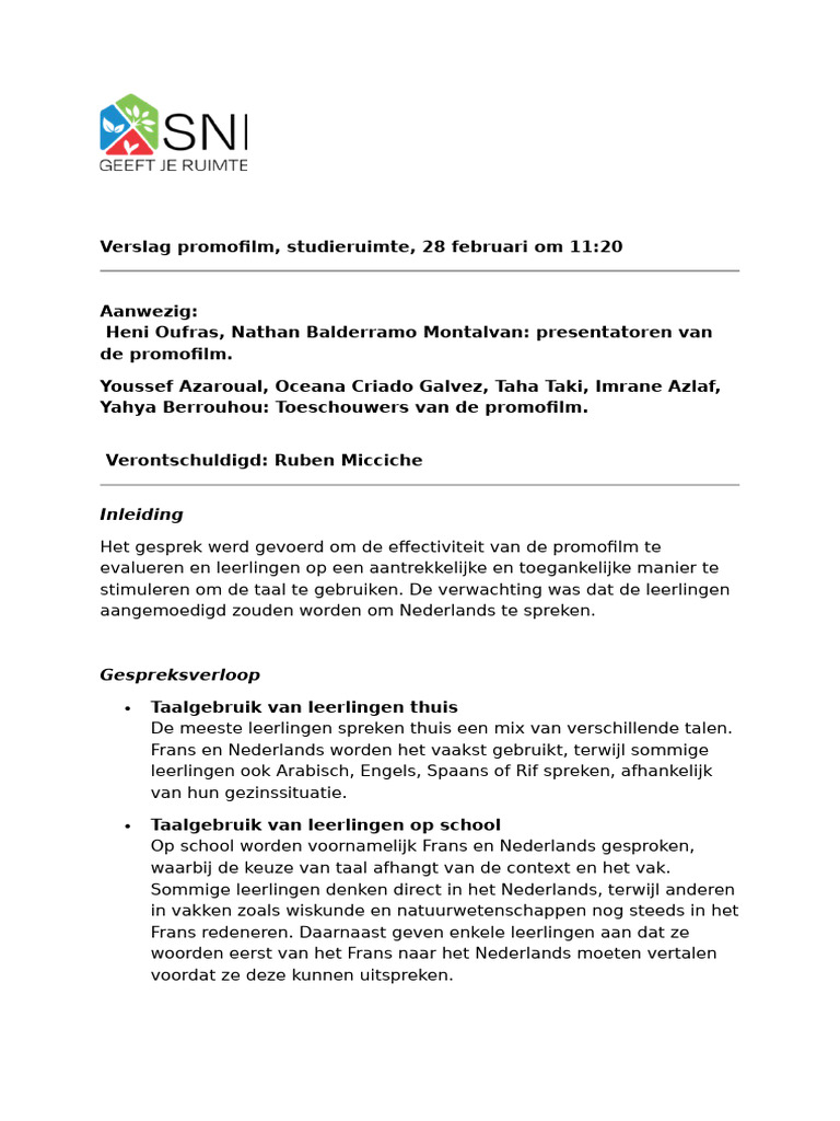 Verslag Nederlands Finale Versie | PDF