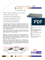 MS1025-0 Optical Fiber Amplifier For SDH - Sonet