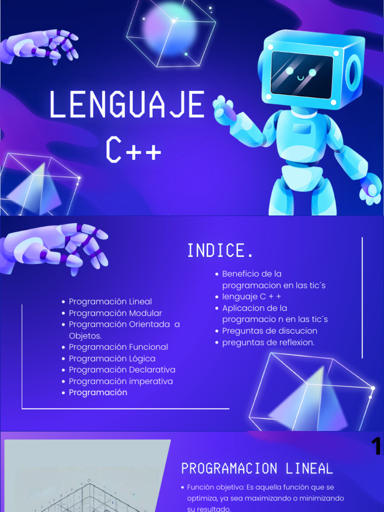 Aplicaciones del Lenguaje C++ en Programación | PDF | Programación de ...