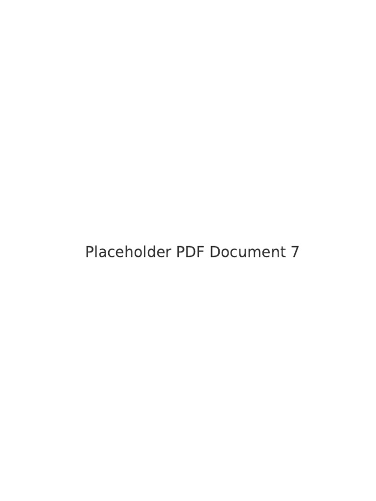 Placeholder 7 | PDF
