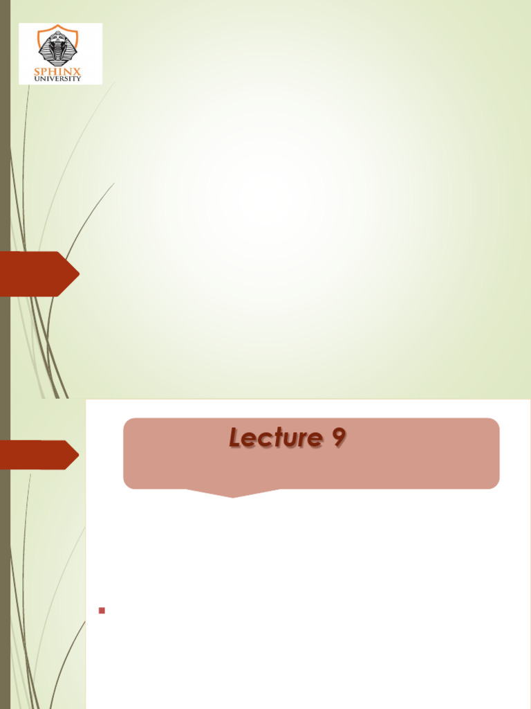 Lec 9 | PDF