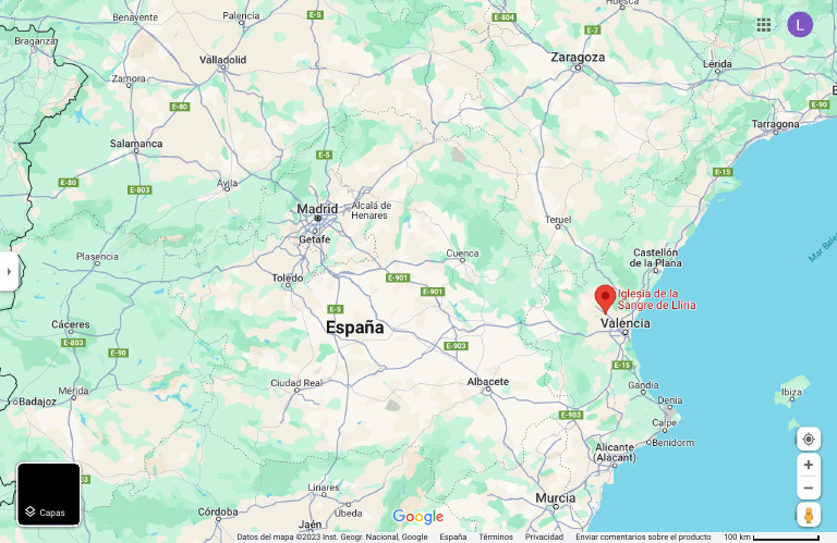 Ermita de la Virgen de la Huerta - Google Maps | PDF