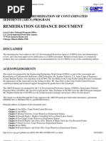 EPA Sediment Remediation Guidance