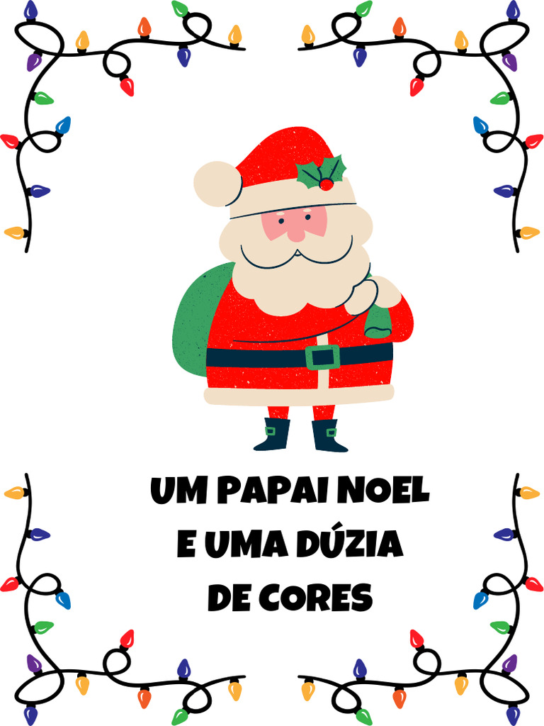 Papai Noel e Suas Cores Mágicas | PDF