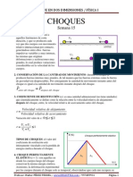 Semana 15 Choque en Dos Dimensiones Unac 2009 B
