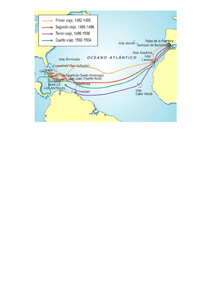 Viajes de Cristobal Colon | PDF