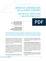 Los Clusters de Automoción en La UE (Es) / Automotive Clusters in EU (Spanish) / Automozioaren Klusterrak EBn (Es)