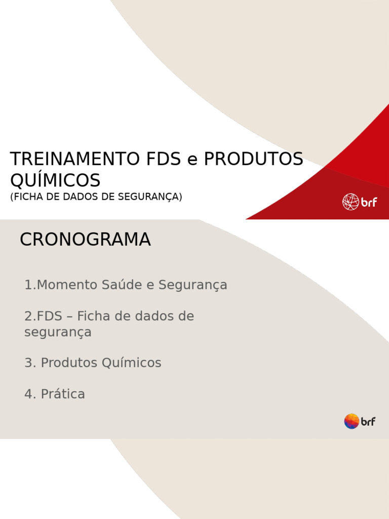 Treinamento em Ficha de Segurança Química | PDF | Química | Desperdício