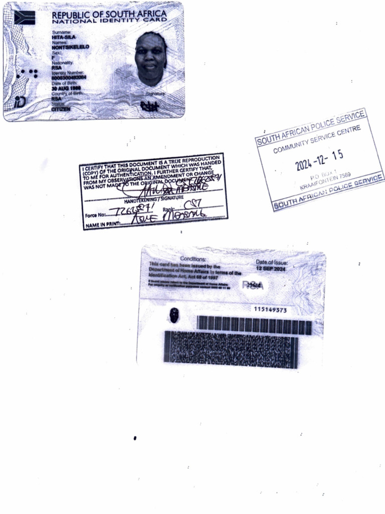 Certified Document Reproduction Notice | PDF