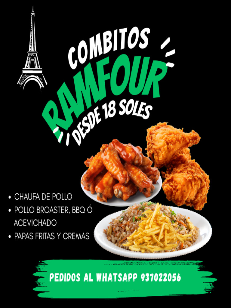 Crunchy Fried Chicken Menu Instagram Post | PDF